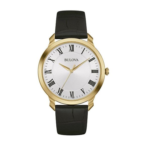 SALE! Bulova Men's Classic White Dial Watch